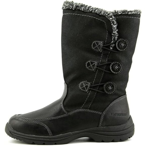 Weatherproof Women's Cold Zipper Delta Closure All-Weather Winter Boots size 7M - Picture 6 of 11